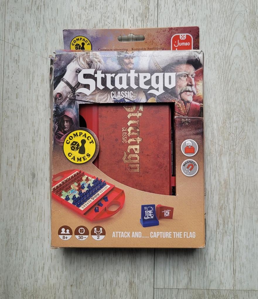 Stratego Classic - compact, magnetische  - compleet, Ophalen of Verzenden