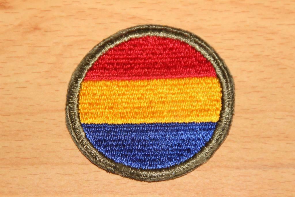 US WW2 Patch "Replacement and school command", Collections, Envoi, Armée de terre, Emblème ou Badge