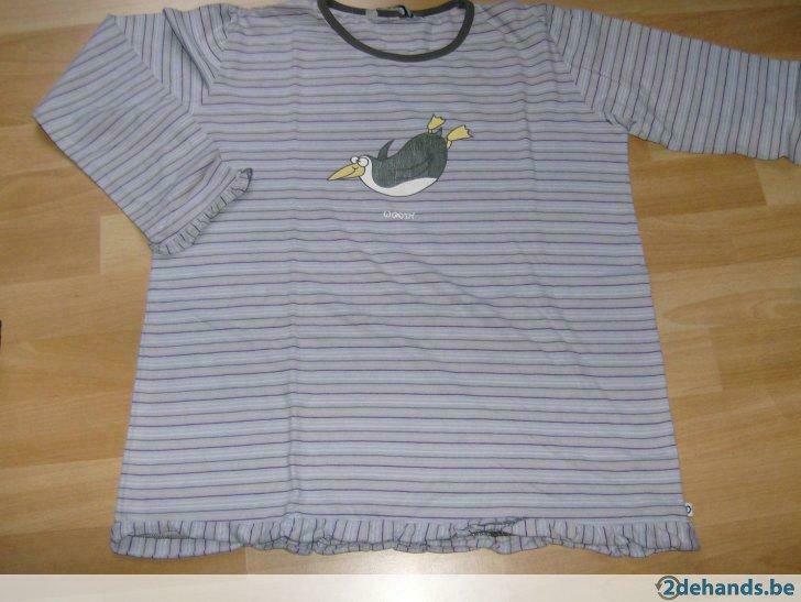 pyama trui gestreept woody - maat 164, Kinderen en Baby's, Ophalen of Verzenden, Gebruikt, Meisje, Nacht- of Onderkleding