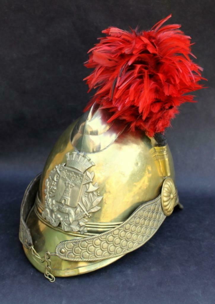 RECHERCHE : Casques des pompiers Belge., Collections, Enlèvement ou Envoi, Autres, Casque ou Béret