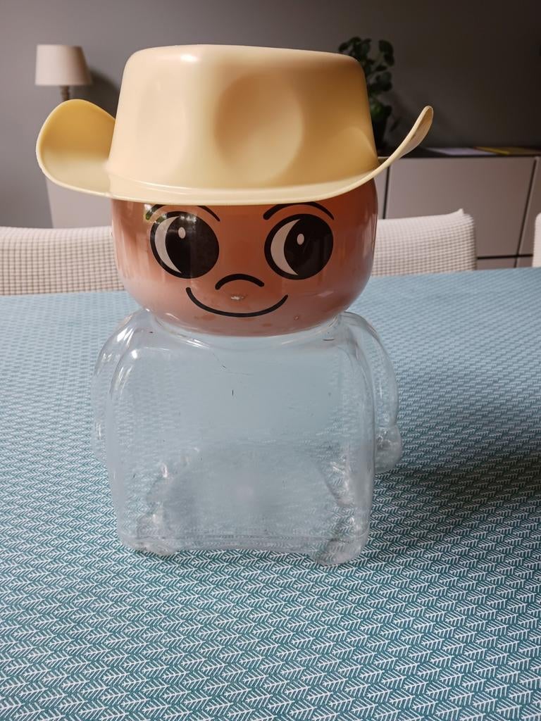 Vintage Duplo sheriff Jake, cowboy. 1998., Kinderen en Baby's, Speelgoed | Duplo en Lego, Ophalen of Verzenden, Gebruikt, Duplo