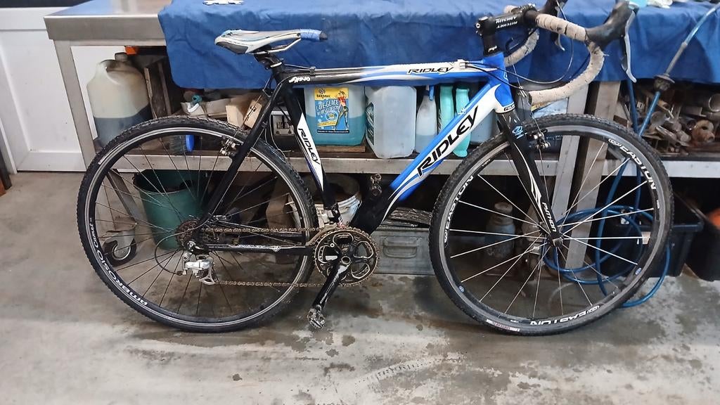 Ridley crosswind koersfiets, Ophalen
