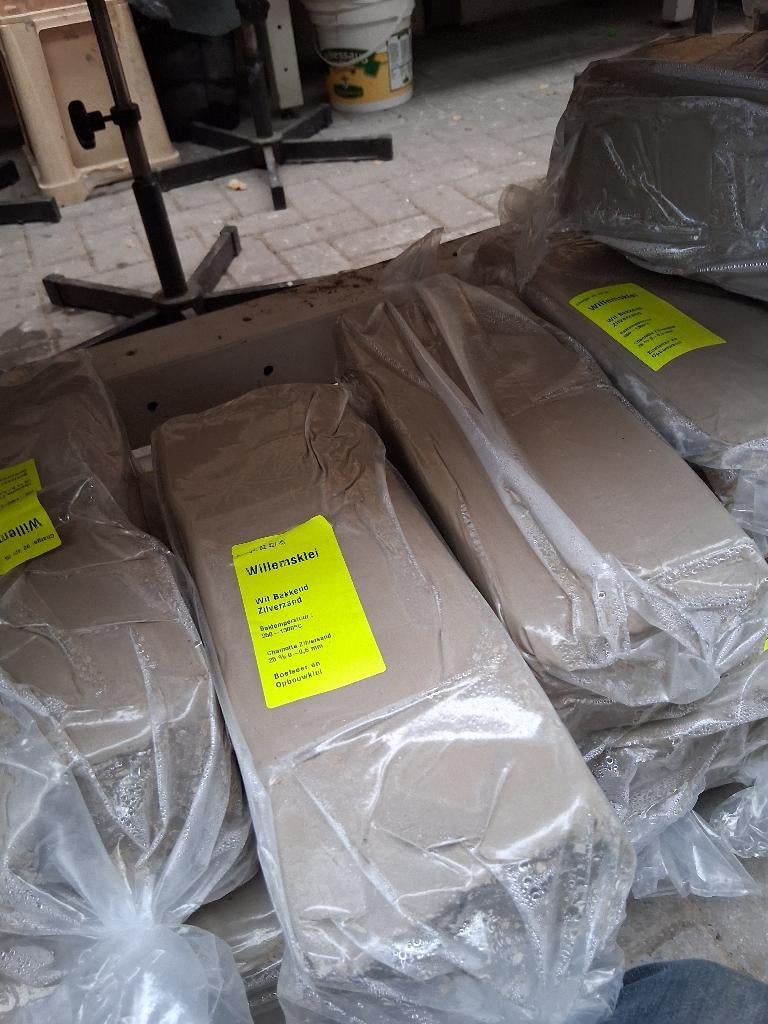 Boetseer en opbouwklei 5x 10kg, Ophalen, Nieuw