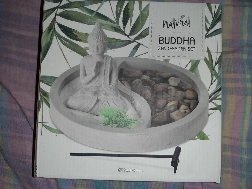 Set jardin buddha naural, Enlèvement ou Envoi, Comme neuf