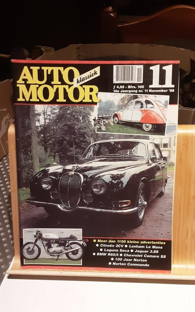 Auto motor klassiek tijdschrift, Ophalen of Verzenden, Zo goed als nieuw