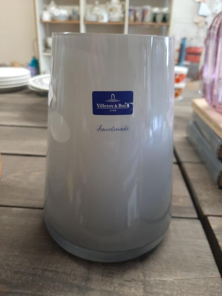 Vase Villeroy & Boch Numa Pure Stone 20 cm, Ophalen of Verzenden, Zo goed als nieuw