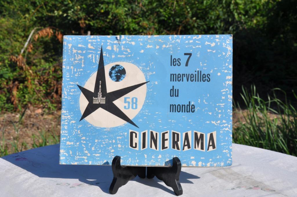 §  livre expo 58 cinerama les 7 merveilles du monde, Collections, Enlèvement ou Envoi, 1940 à 1960, Journal ou Magazine