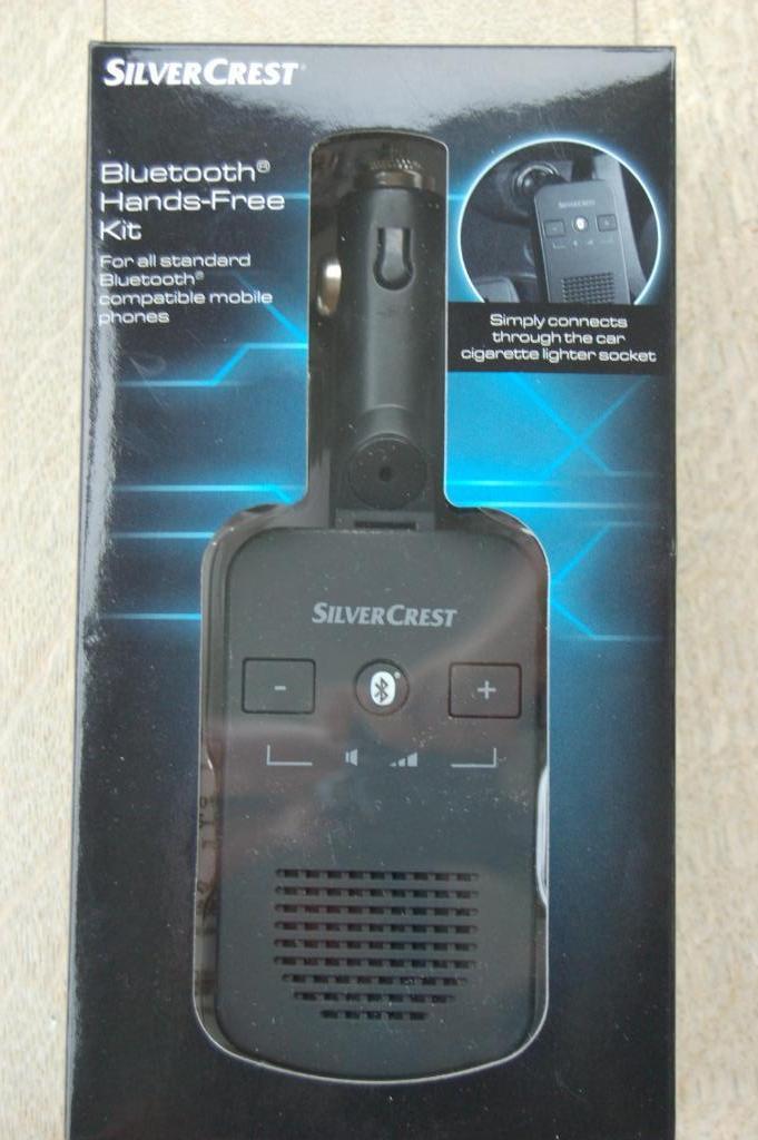 Silvercrest bluetooth carkit, Ophalen, Zo goed als nieuw
