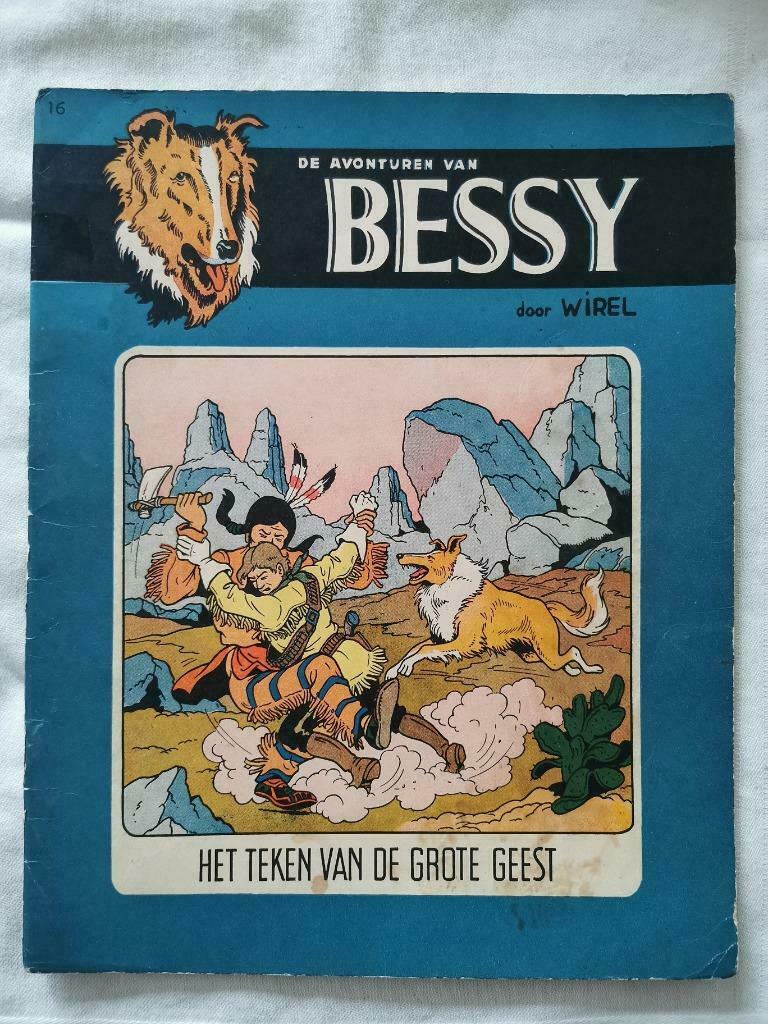 Bessy 16 - het teken van de grote geest - 1958, Une BD, Enlèvement ou Envoi, Utilisé