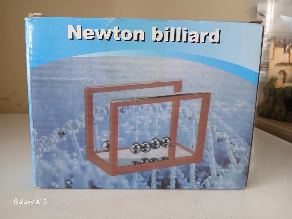 Billard Newton 14 cm L, Antiquités & Art, Antiquités | Outils & Instruments, Enlèvement ou Envoi