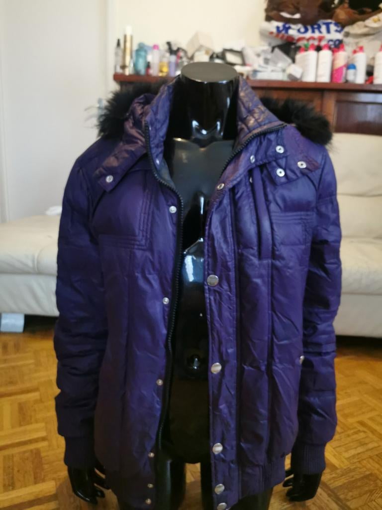 Parka Versace, Kleding | Heren, Ophalen of Verzenden, Gedragen, Paars
