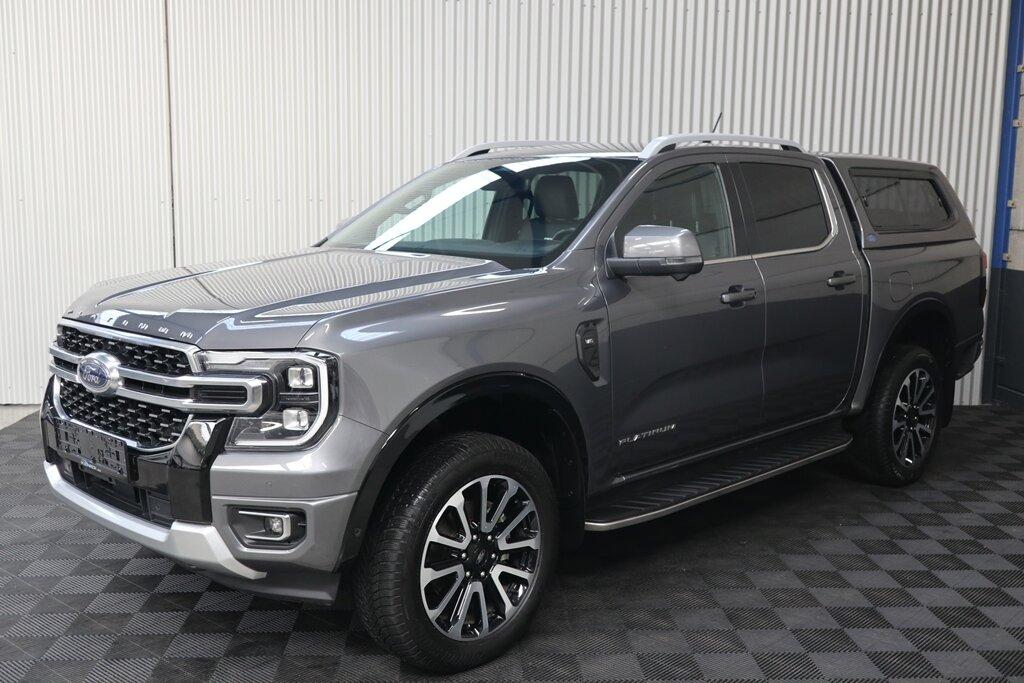 Ford Ranger 3.0 Ecoblue e-4WD Dubbele cabine PLATINUM iACC, 0 kg, Argent ou Gris, Achat, Alarme