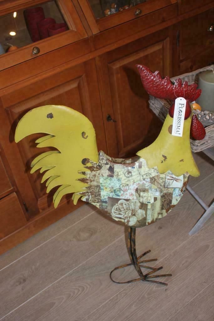 Grande poule en métal neuve - Pâques, Divers, Enlèvement, Neuf