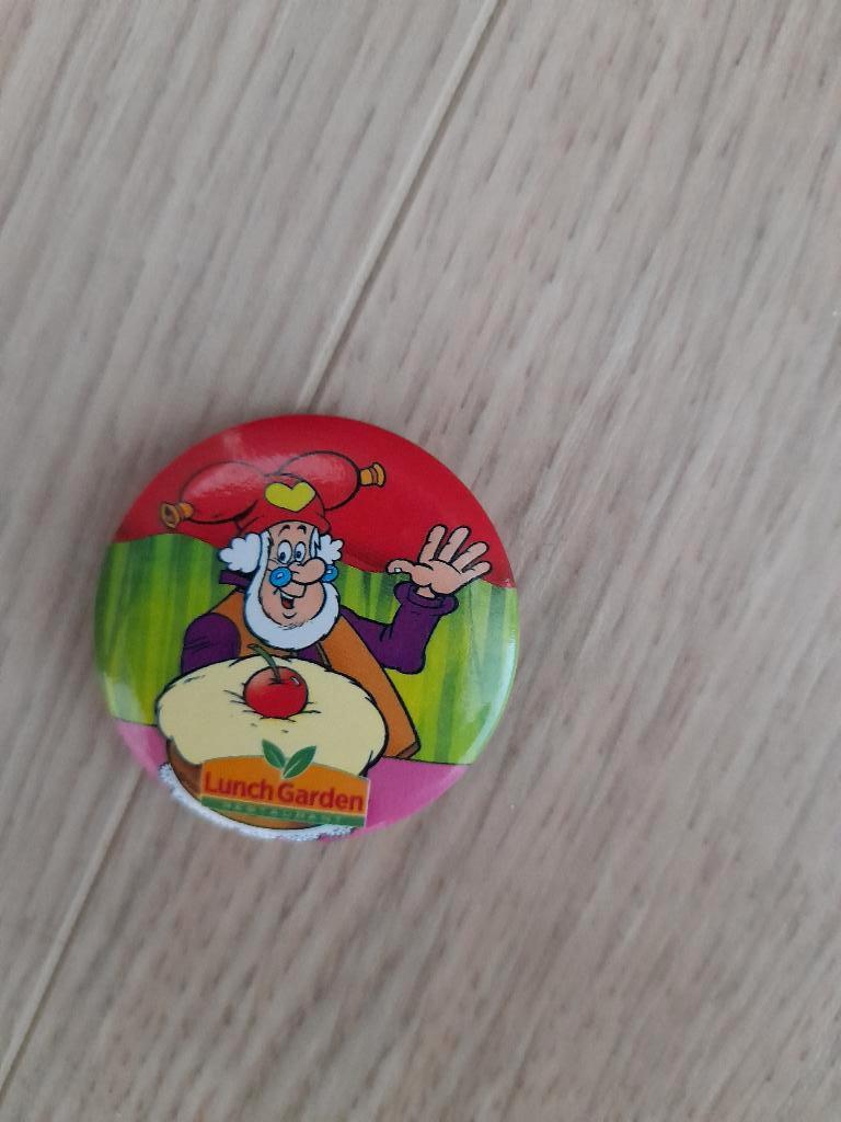 Pin / button Kabouter Plop, Verzamelen, Ophalen of Verzenden, Zo goed als nieuw, Button