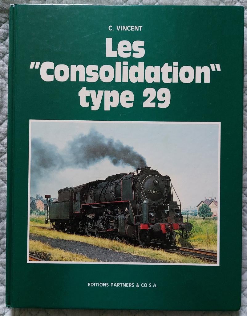 Les « consolidation » type 29 SNCB, Collections, Enlèvement ou Envoi, Utilisé, Train, Livre ou Revue