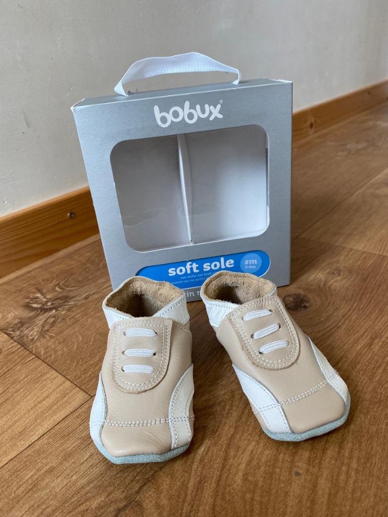 BOBUX baby pantoffeltjes 100% leder 3-9 maanden, Kinderen en Baby's, Slofjes, Jongetje of Meisje, Bobux, Nieuw
