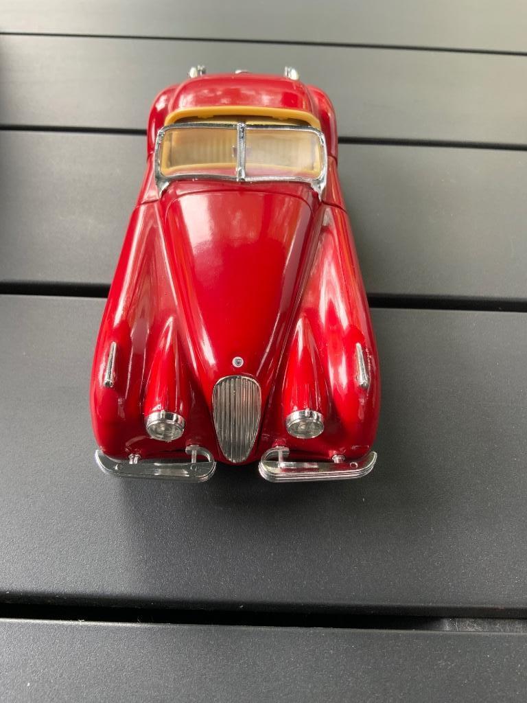 Jaguar XK 120 Roadster, Enlèvement ou Envoi, Comme neuf, Voiture, Burago