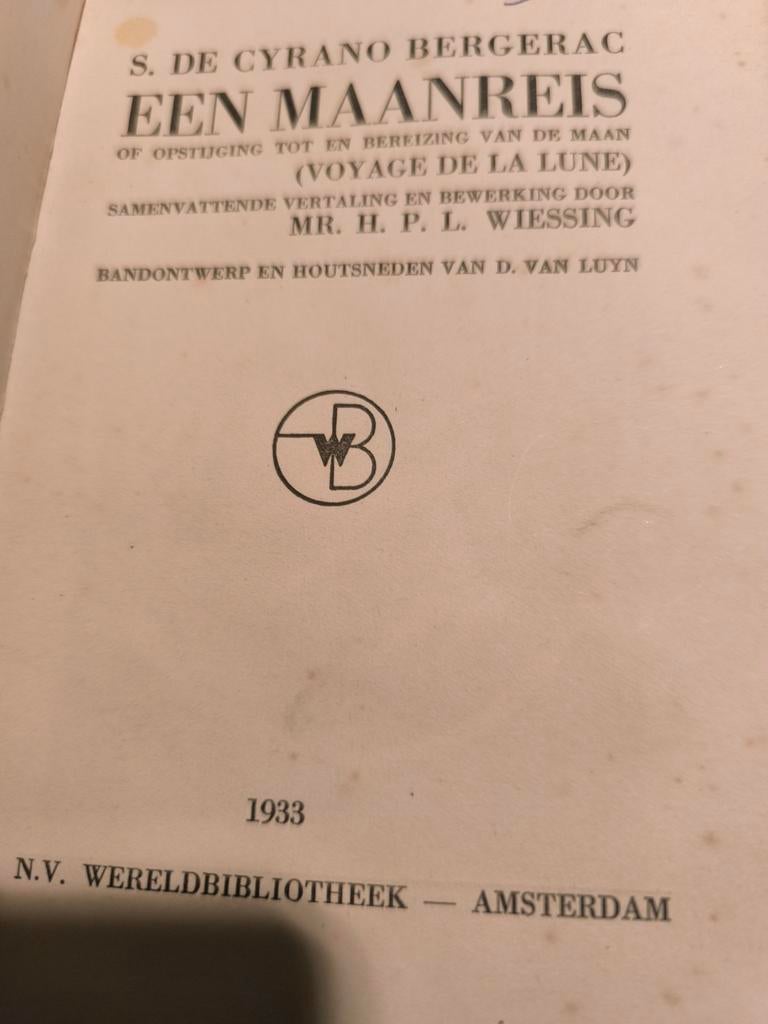 Een maanreis, Enlèvement ou Envoi