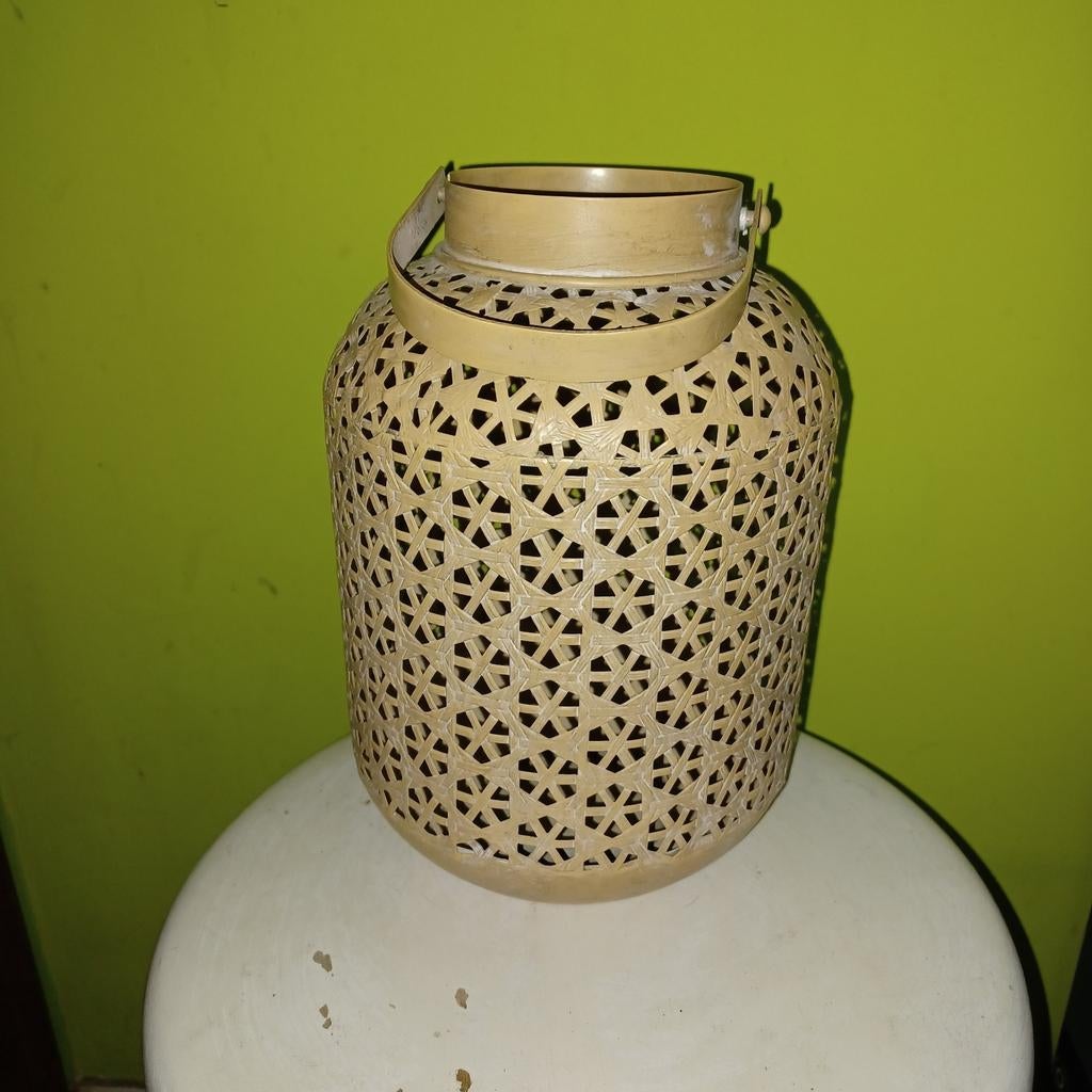 Nieuwe theelicht houder, +/- 25 cm hoog, Enlèvement ou Envoi, Comme neuf, Métal