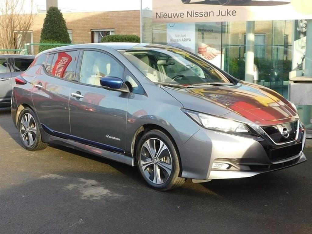 Nissan Leaf EV Tekna 40kWh, Auto's, Automaat, Euro 6, Blauw, 111 kW