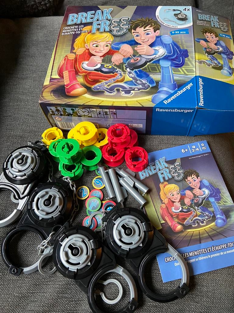 Jeu d’évasion enfants Break Free, Trois ou quatre joueurs, Comme neuf, Ravensburger