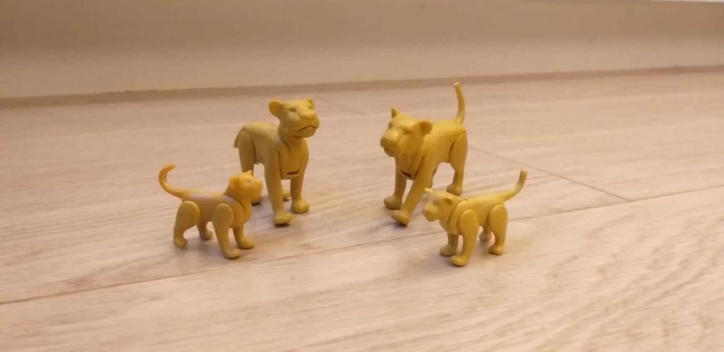 Playmobil leeuwenfamilie nummer 3515, Ophalen, Gebruikt