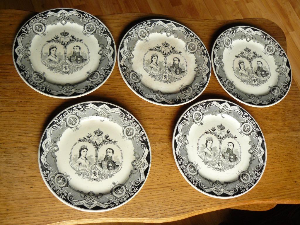 Prachtige antieke (sier)borden, Antiek en Kunst, Ophalen
