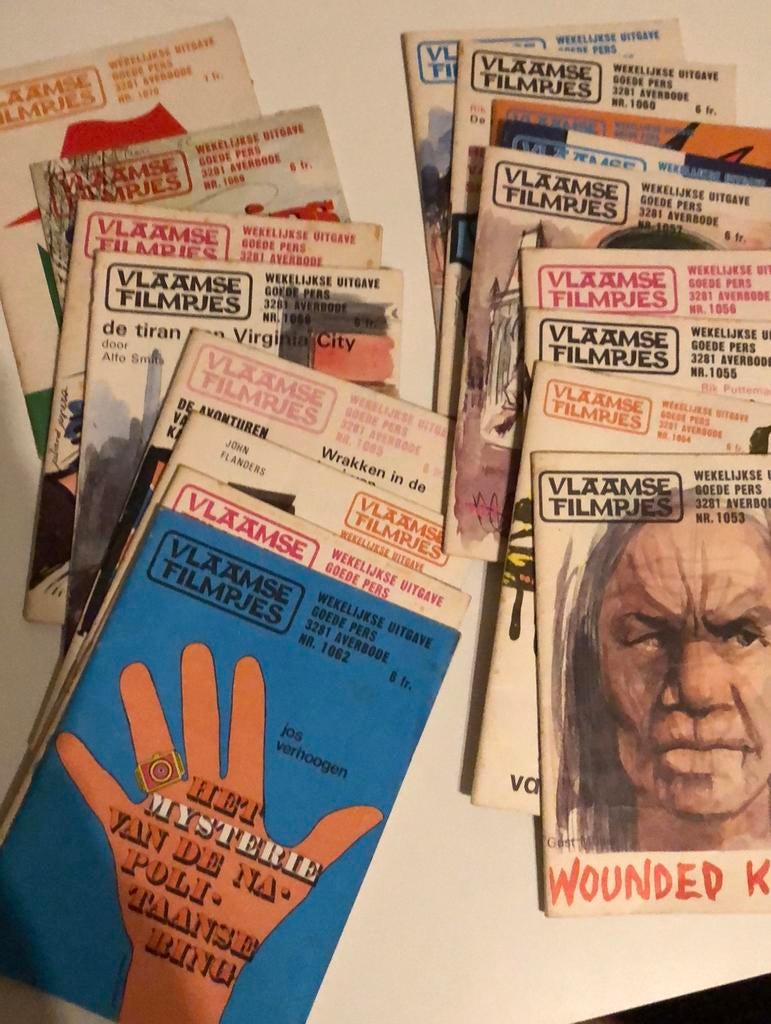 Vlaamse filmpjes nr 1053 tot 1070, Ophalen of Verzenden, 1960 tot 1980, Tijdschrift