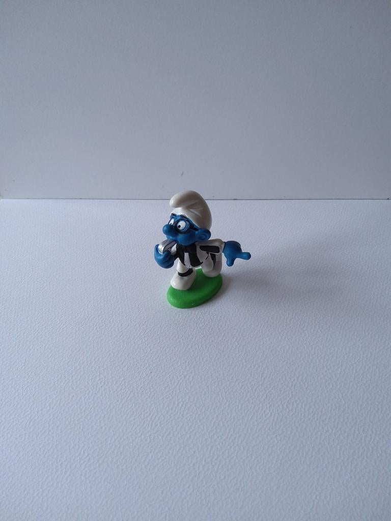 Schtroumpf Arbitre, Enlèvement ou Envoi, Utilisé, Poupée, Figurine ou Peluche