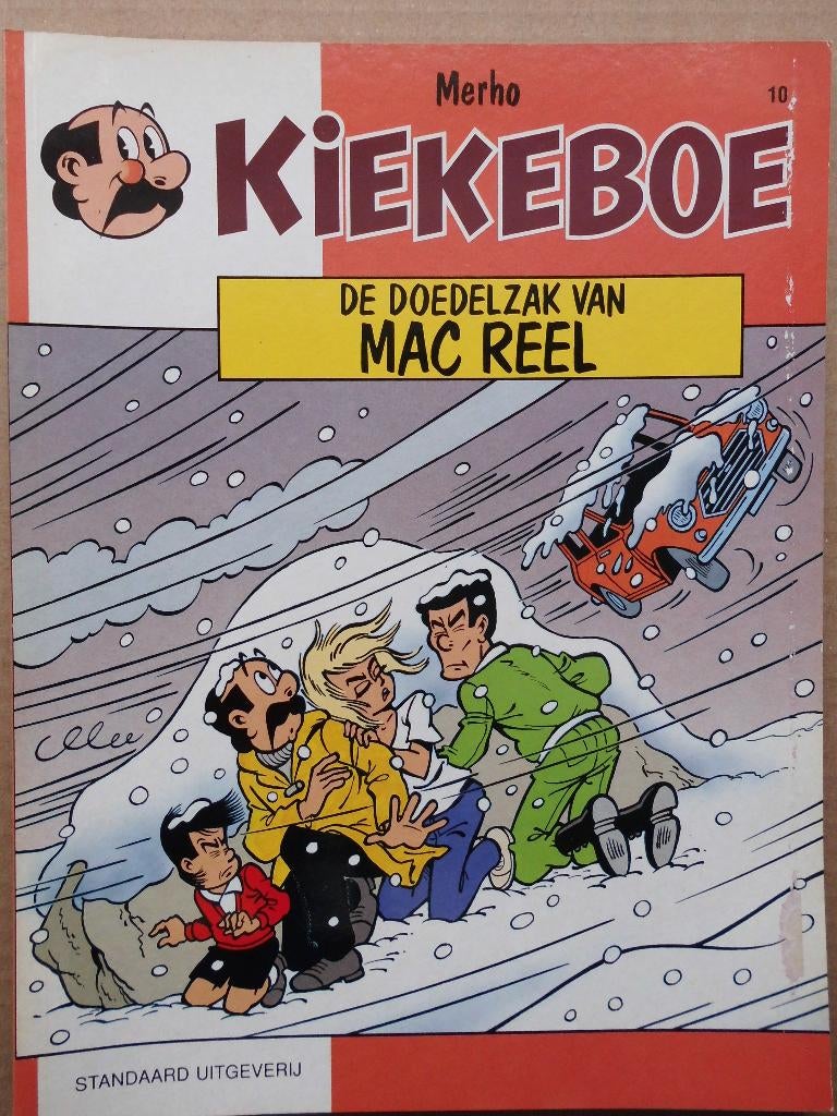 Kiekeboe - De doedelzak van Mac Reel, Enlèvement ou Envoi, Une BD, Merho, Utilisé