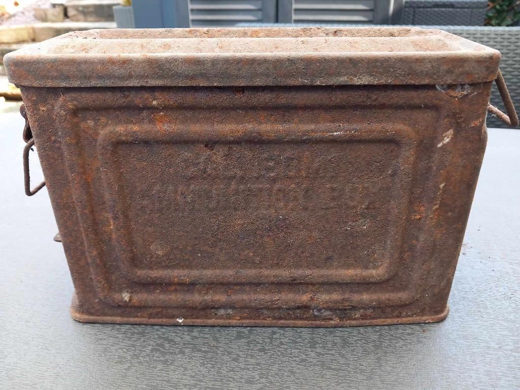 Caisse a munitions 40-45, Ophalen, Landmacht, Kist of Geocache