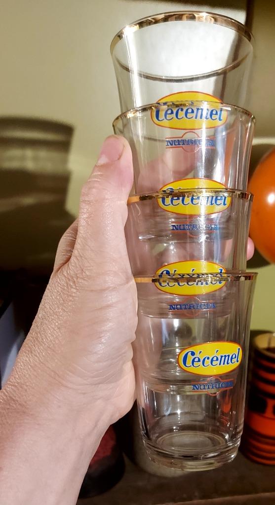 Verres à caramel vintage, Enlèvement ou Envoi