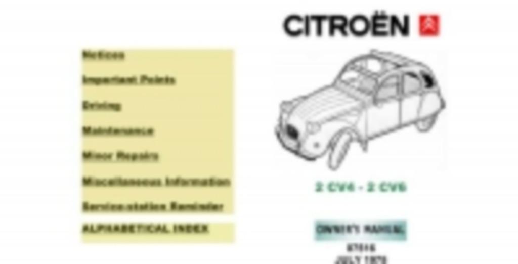 CITROËN TÉLÉCHARGEMENT PDF DU MANUEL DE RÉPARATION, Autos : Divers, Modes d'emploi & Notices d'utilisation, Enlèvement ou Envoi