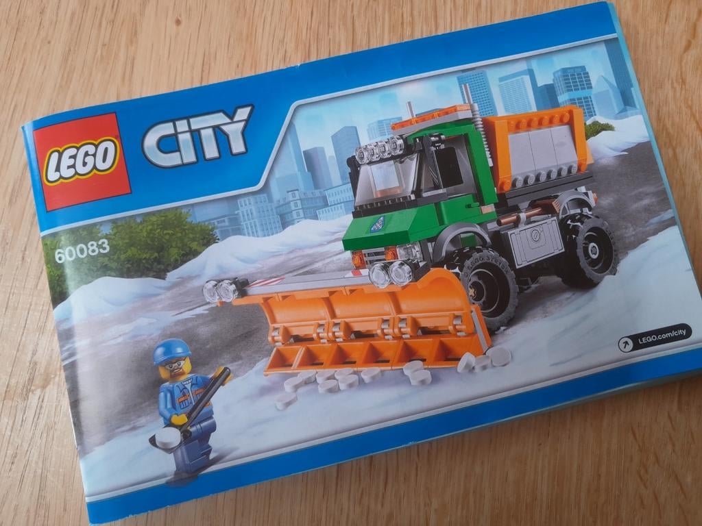 Lego City 60083, La Déneigeuse, Enlèvement ou Envoi, Comme neuf, Lego