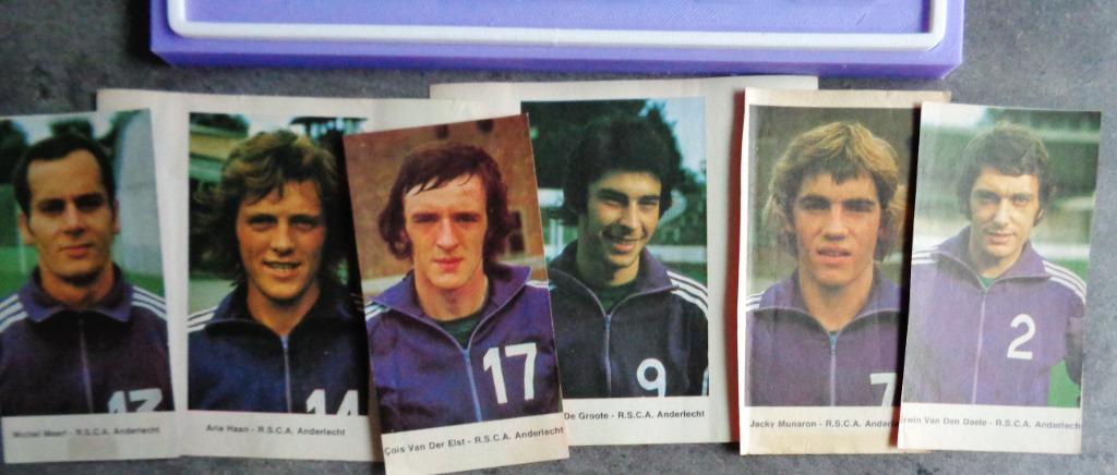FOOT    ANDERLECHT IMPRIME PERRETTE DE BEUKELAAR 6x, Envoi, Comme neuf