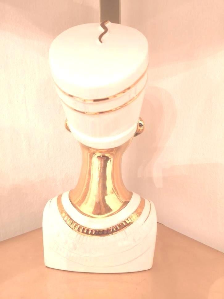 Buste Nefertiti, Antiquités & Art, Enlèvement ou Envoi, Or