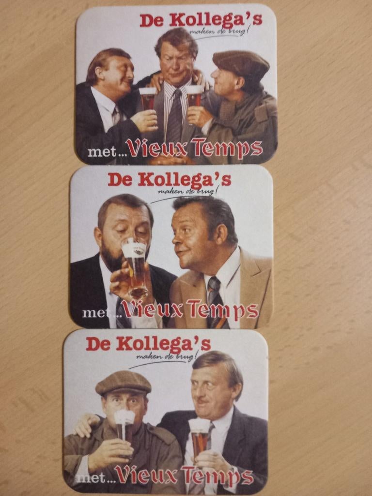 Sous-bocks Vieux Temps, De Collègues (262), Collections, Enlèvement ou Envoi