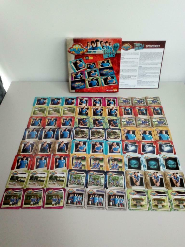 Triple Memo GALAXY PARK  ( nieuwstaat), Hobby en Vrije tijd, Een of twee spelers, Ophalen of Verzenden, Zo goed als nieuw