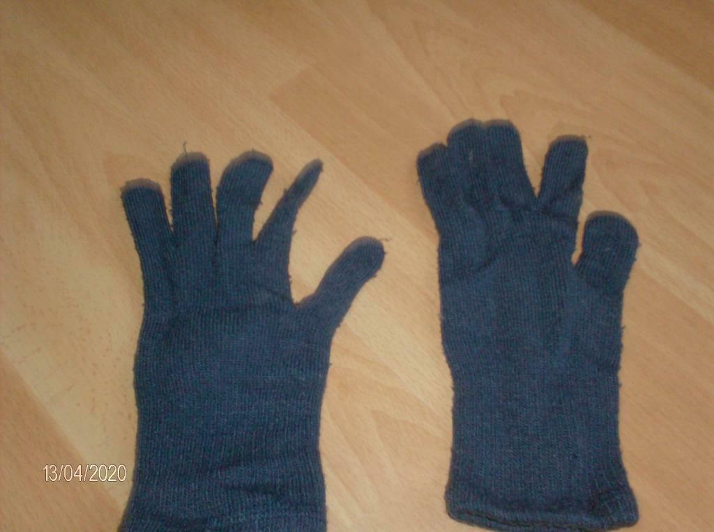 Handschoenen blauw, Kleding | Dames, Mutsen, Sjaals en Handschoenen, Ophalen of Verzenden, Gedragen, Handschoenen