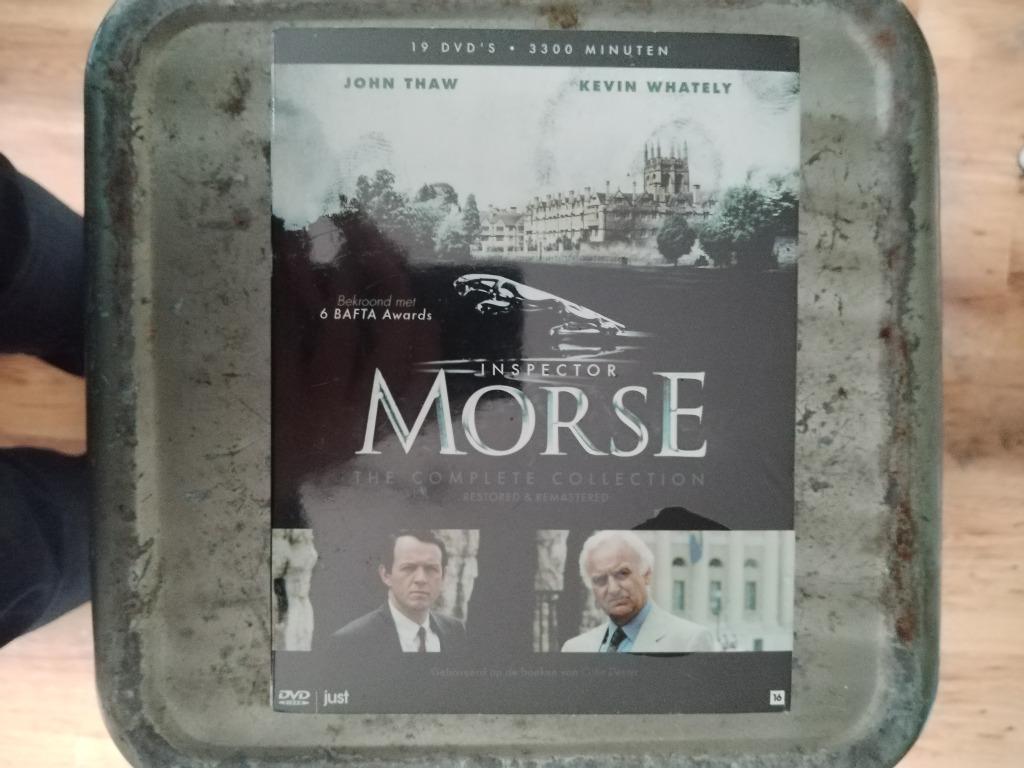 Inspector Morse – de complete serie (plastiek), Vanaf 16 jaar, Verzenden, Boxset, Drama