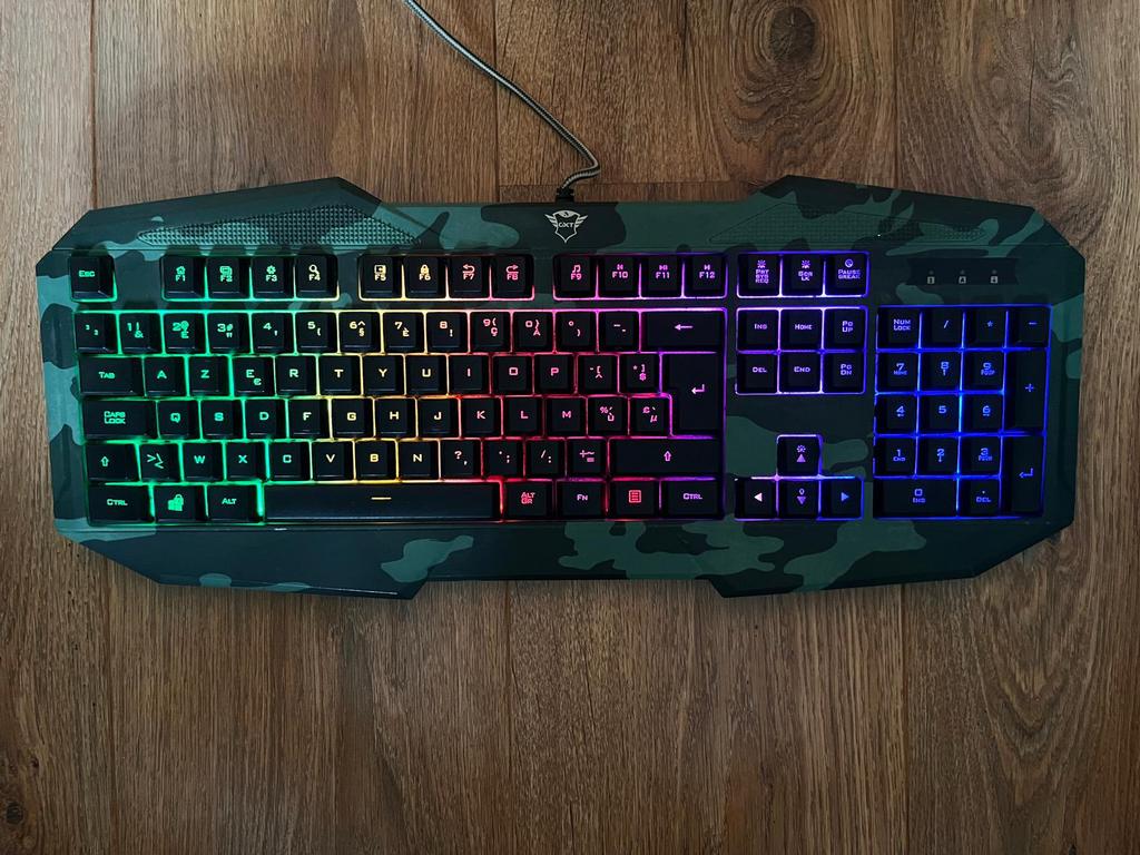 Gaming toetsenbord, Ophalen, Gebruikt, Gaming toetsenbord, Azerty