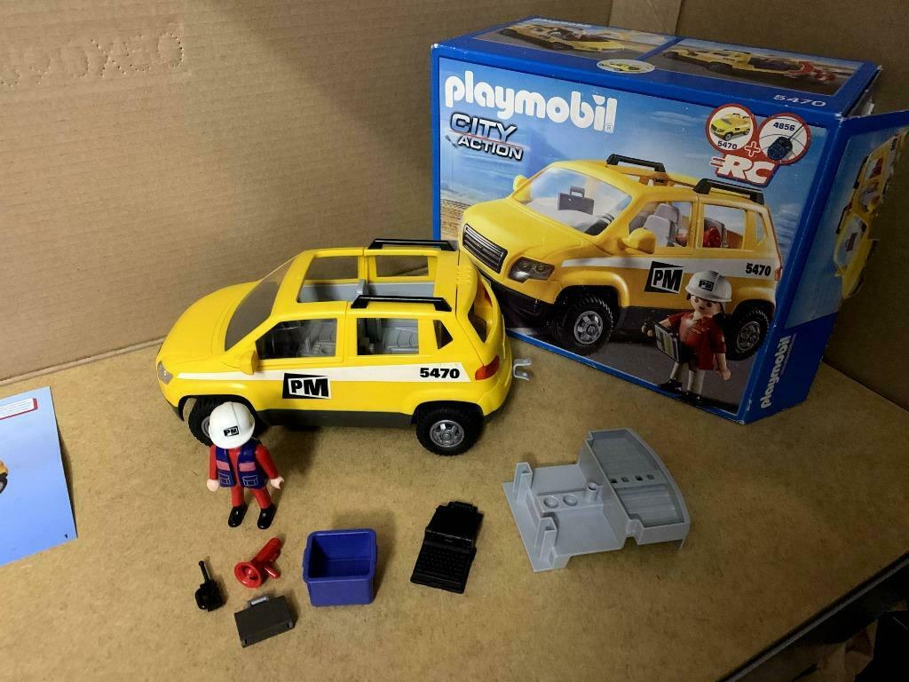 PLAYMOBIL Werf wagen zonder RC 5470., Kinderen en Baby's, Speelgoed | Playmobil, Ophalen of Verzenden, Zo goed als nieuw, Complete set