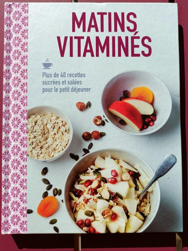 Livre de recettes Matins vitaminés, Boeken, Ophalen of Verzenden, Zo goed als nieuw