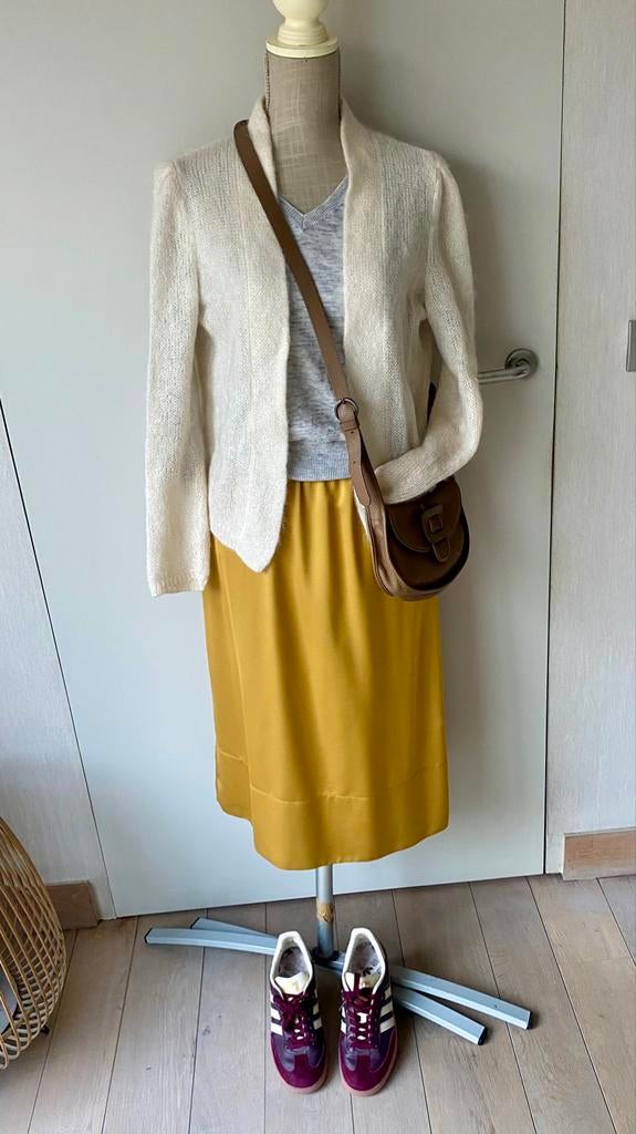 Ecrukleurige cardigan in mohair, Des Petits Hauts, mt. S, Vêtements | Femmes, Pulls & Gilets, Des Petits Hauts, Enlèvement ou Envoi