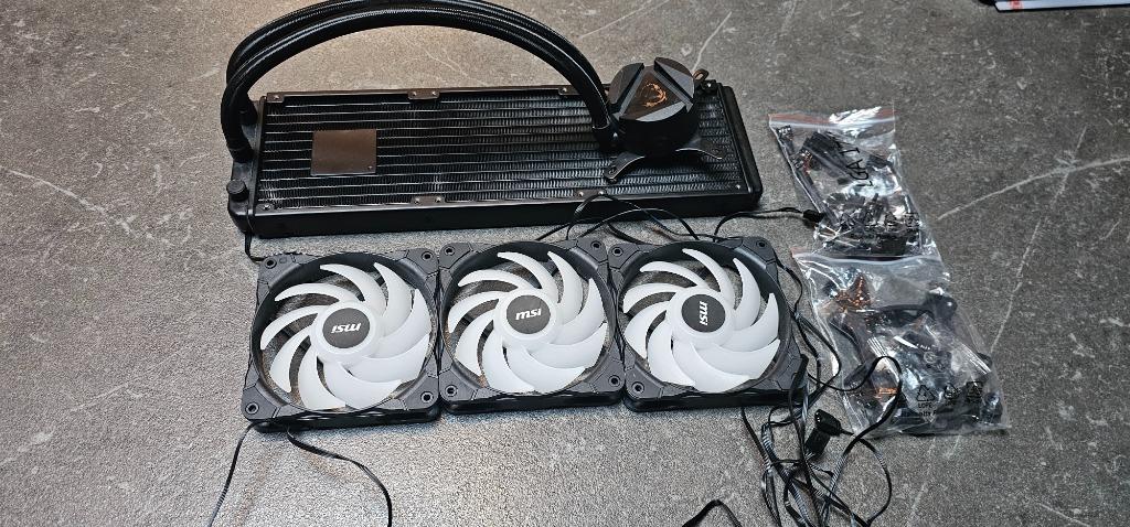 Watercooling MSI 360, Informatique & Logiciels, Refroidisseurs d'ordinateur, Utilisé, Enlèvement ou Envoi