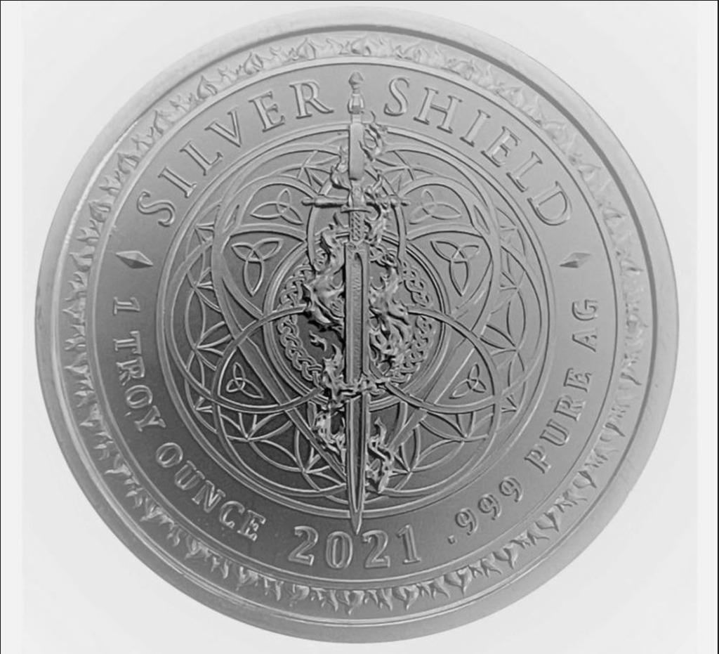 Justice Girl - Bouclier d'argent - 1 oz d'argent 2021 BU dan, Enlèvement ou Envoi, Amérique du Nord, Monnaie en vrac, Argent