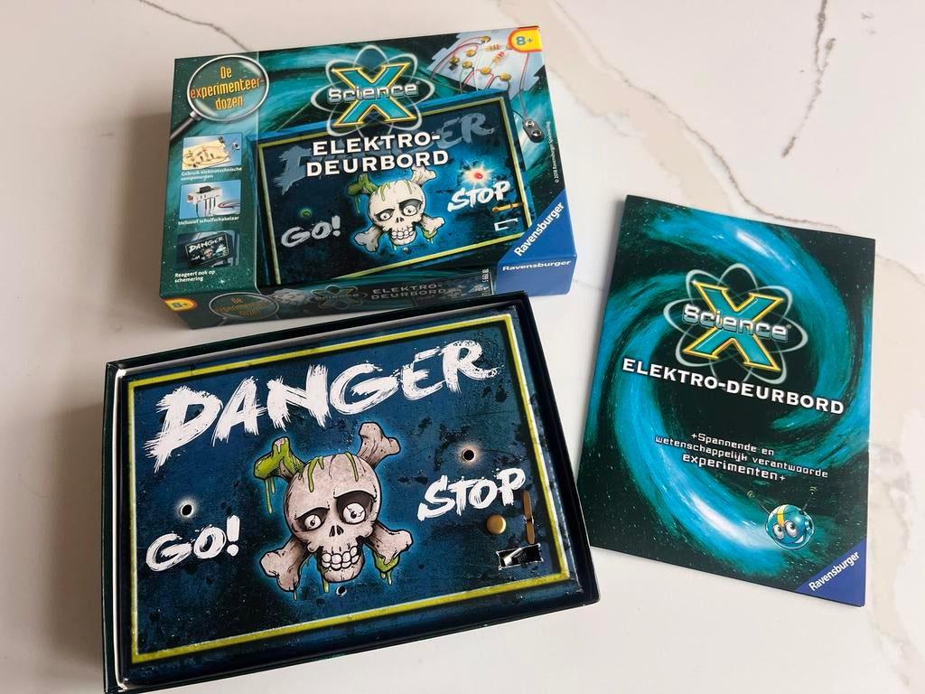 Experimenteerdoos: Science X -electro deurbord Ravensburger, Ophalen of Verzenden, Zo goed als nieuw, Ontdekken