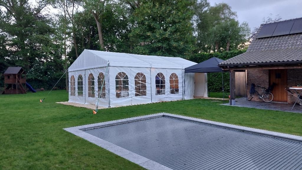 Verschillende partytenten en kadertenten te huren, Enlèvement, Comme neuf