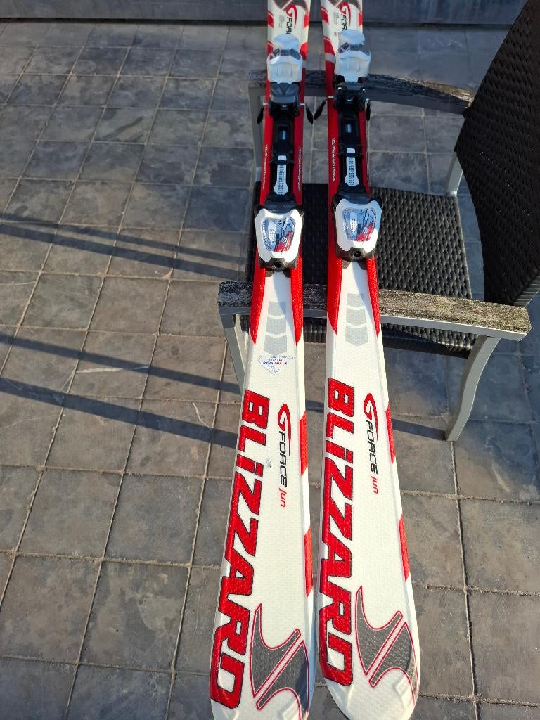 skilatten Blizzard Gforce 140 cm, Sport en Fitness, 140 tot 160 cm, Gebruikt, Ophalen, Overige merken