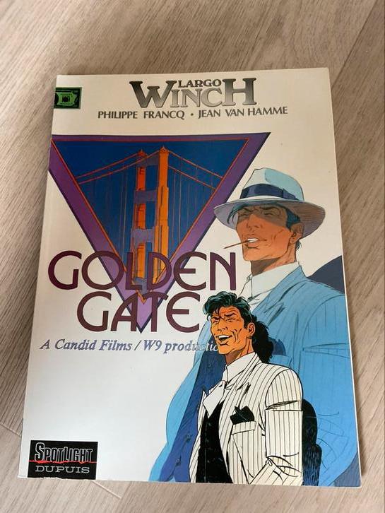 Largo Winch, portail doré, Enlèvement ou Envoi, Comme neuf